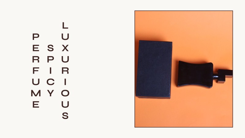 luxurious spicy perfume